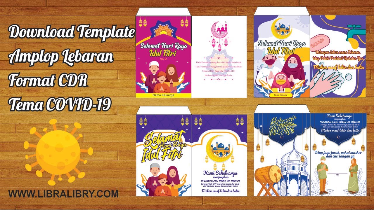 Detail Template Amplop Lebaran Nomer 14