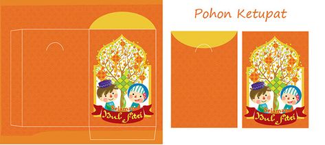 Detail Template Amplop Lebaran Nomer 7