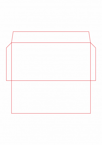 Detail Template Amplop Surat Nomer 4