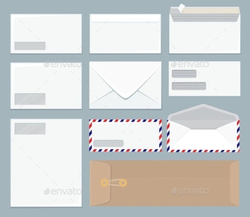 Detail Template Amplop Surat Nomer 5