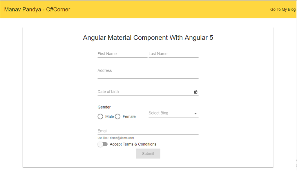 Detail Template Angular Material Design Nomer 21