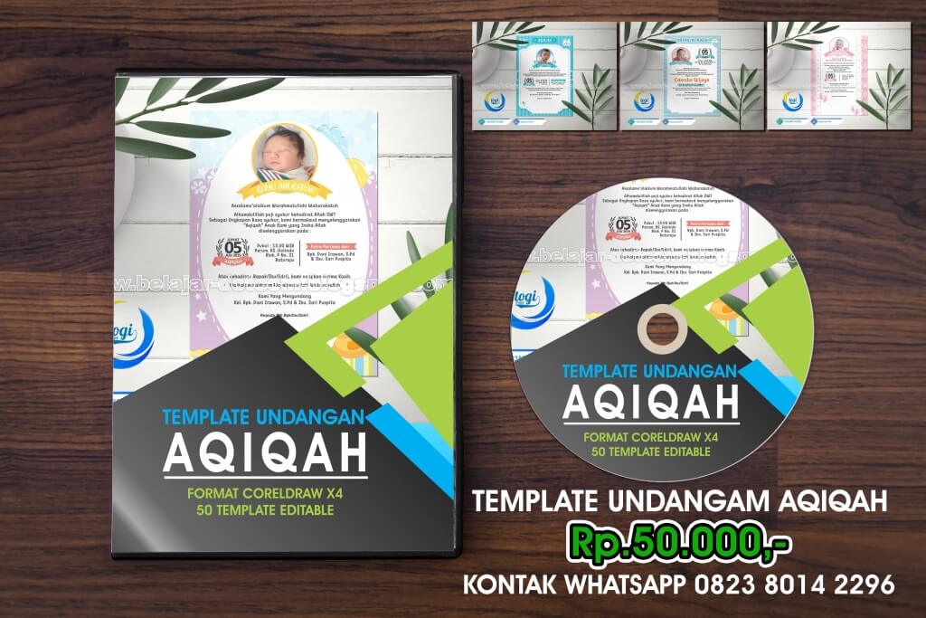 Detail Template Aqiqah Cdr Nomer 21