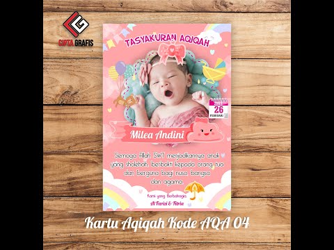 Detail Template Aqiqah Cdr Nomer 22