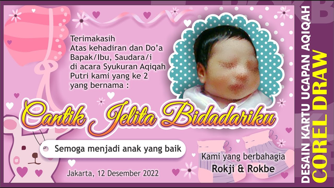 Detail Template Aqiqah Cdr Nomer 29