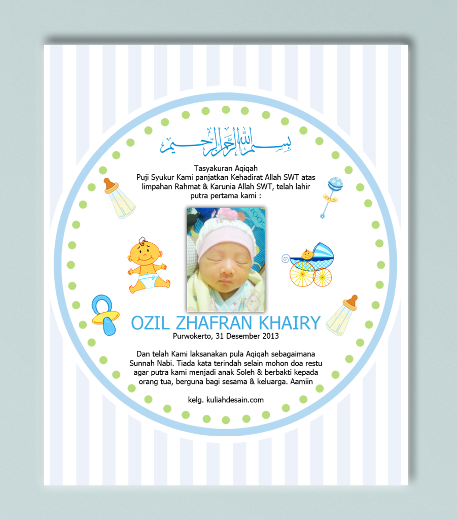 Detail Template Aqiqah Cdr Nomer 57