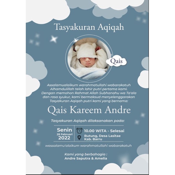 Detail Template Aqiqah Psd Nomer 40