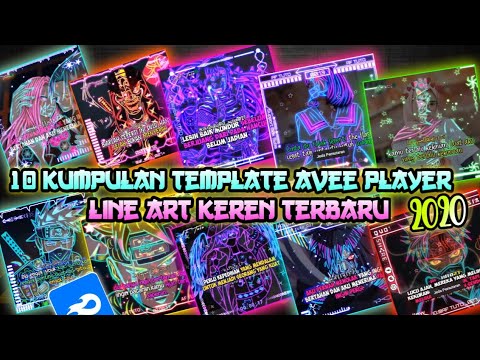 Detail Template Avee Player Keren Nomer 24