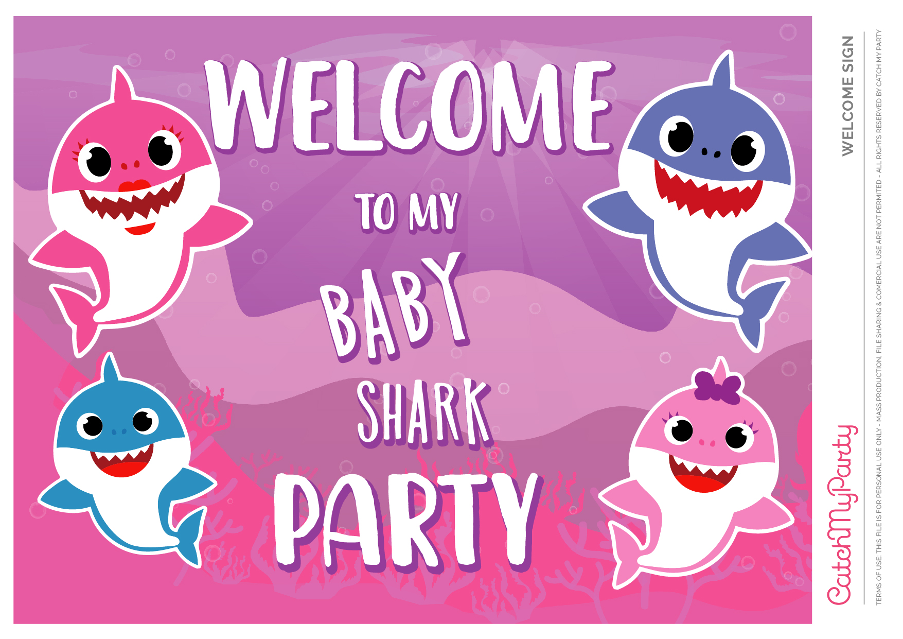 Detail Template Baby Shark Nomer 17