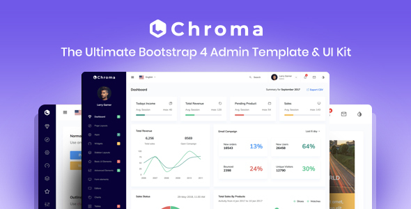 Template Backend Bootstrap 4 - KibrisPDR