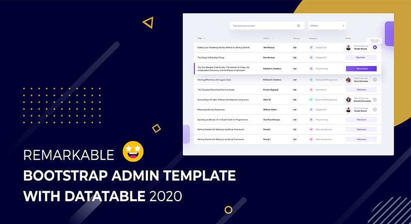 Detail Template Backend Bootstrap 4 Nomer 46
