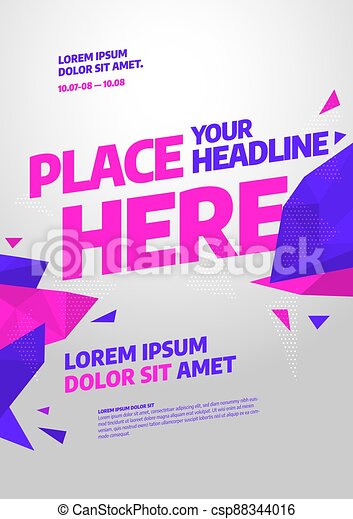 Detail Template Background Poster Nomer 34