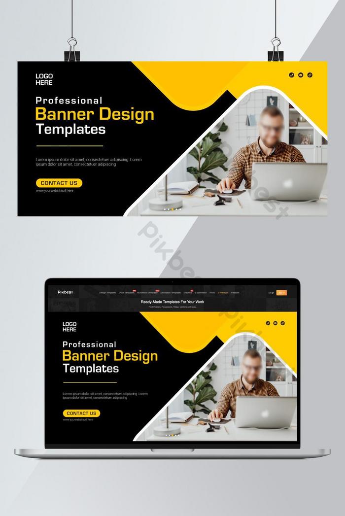 Detail Template Banner Ai Free Download Nomer 14