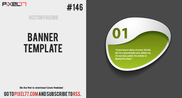 Detail Template Banner Ai Free Download Nomer 28