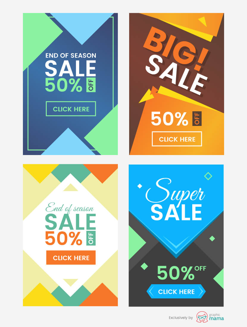Detail Template Banner Ai Free Download Nomer 7