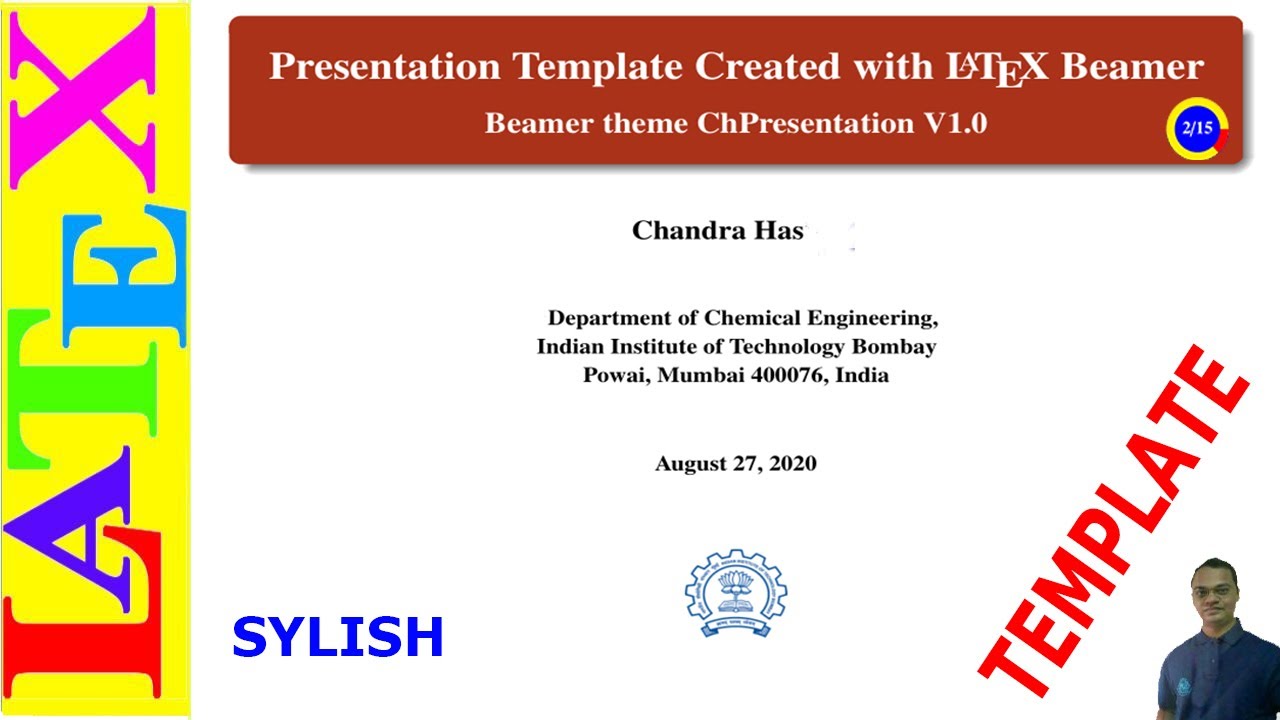 Template Beamer Latex Presentation - KibrisPDR