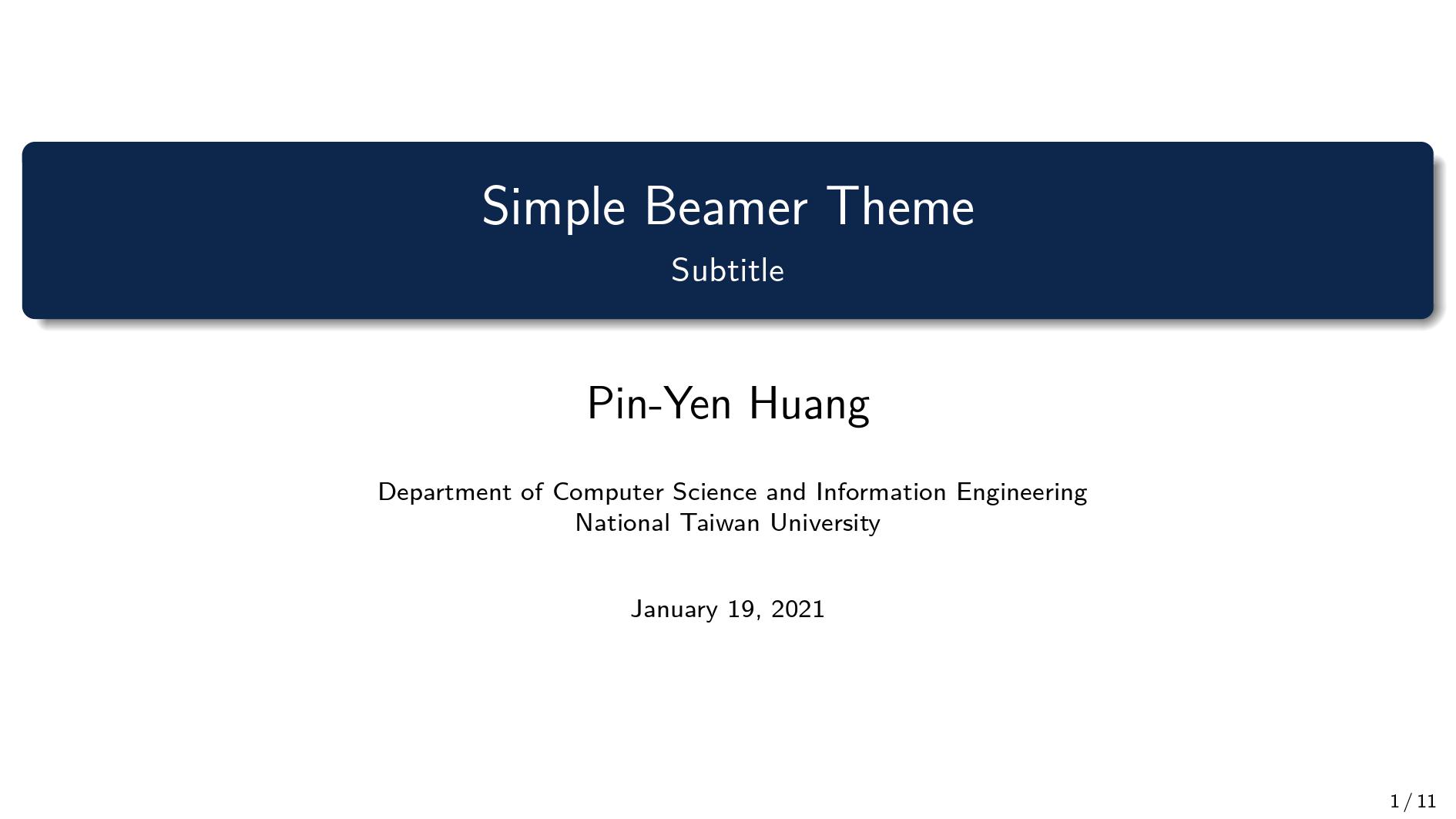 Detail Template Beamer Latex Presentation Nomer 28