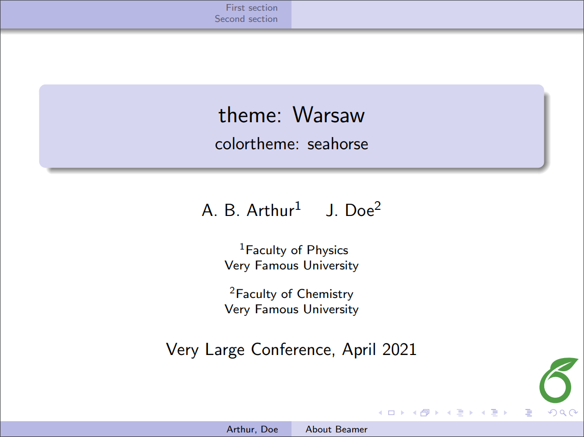 Detail Template Beamer Latex Presentation Nomer 7