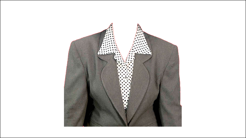 Detail Template Blazer Wanita Nomer 11