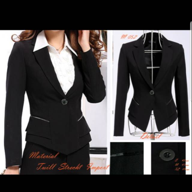 Detail Template Blazer Wanita Nomer 31