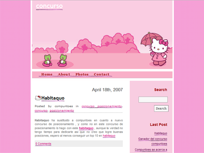 Detail Template Blog Hello Kitty Nomer 3