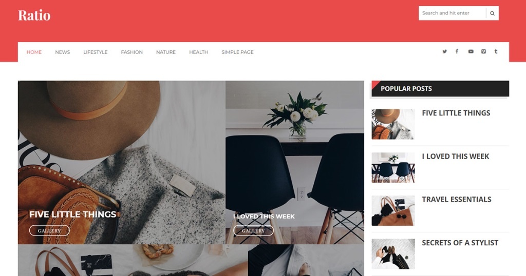 Detail Template Blog Keren Nomer 24