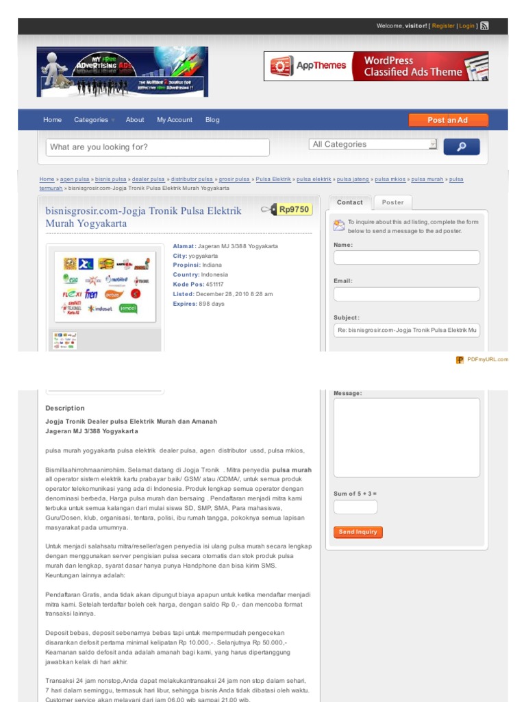 Detail Template Blog Pulsa Elektrik Nomer 12