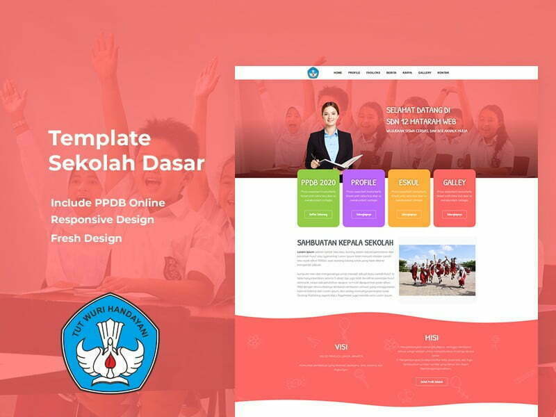 Detail Template Blog Sekolah Nomer 16