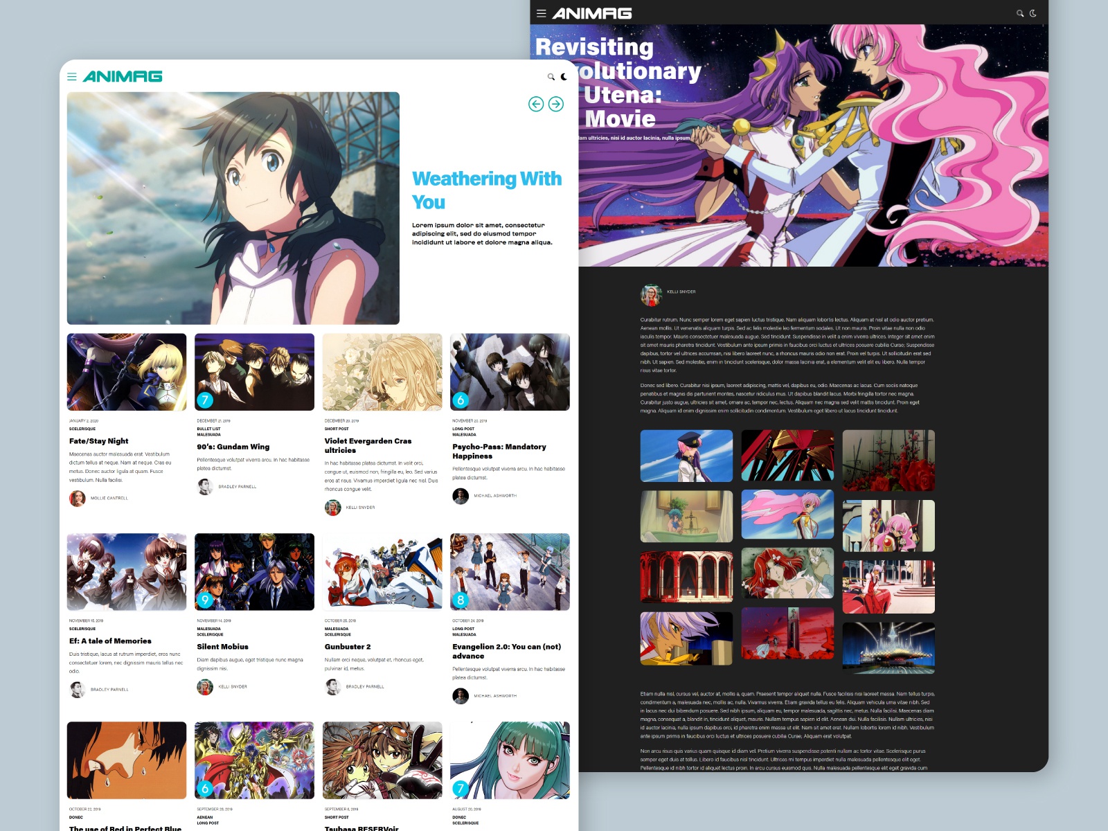 Template Blogger Anime - KibrisPDR