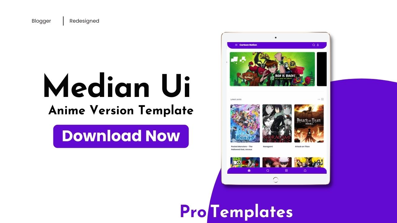 Detail Template Blogger Anime Nomer 10