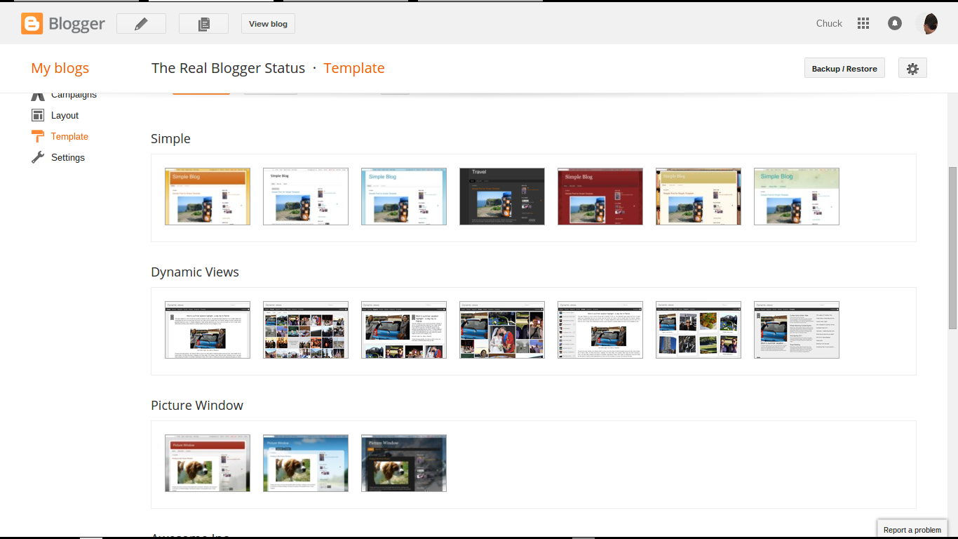 Detail Template Blogger Classic Nomer 18