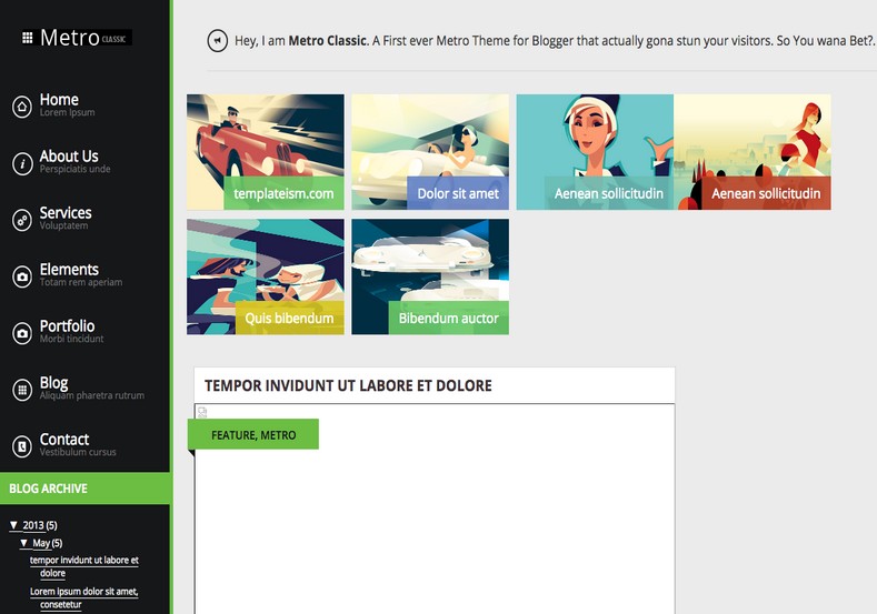 Detail Template Blogger Classic Nomer 21