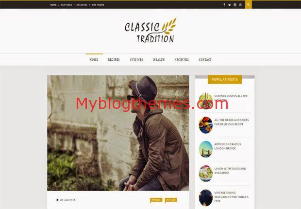 Detail Template Blogger Classic Nomer 34