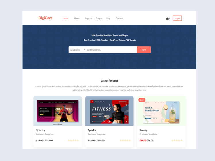 Detail Template Blogger Marketplace Nomer 51