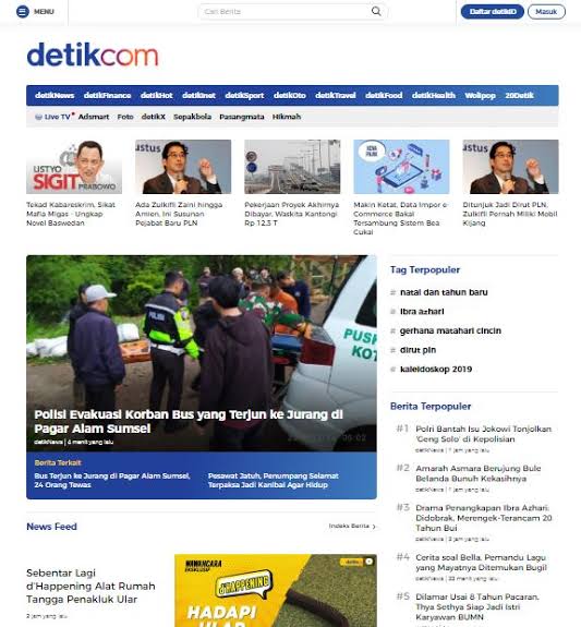 Detail Template Blogger Mirip Kompas Nomer 36