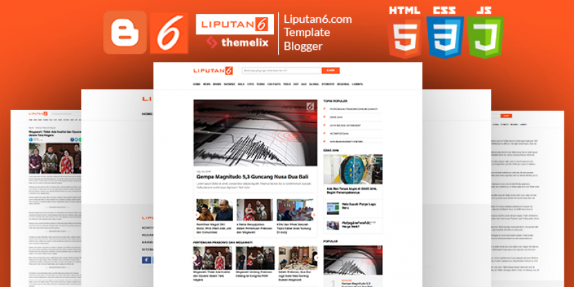 Detail Template Blogger Mirip Kompas Nomer 43