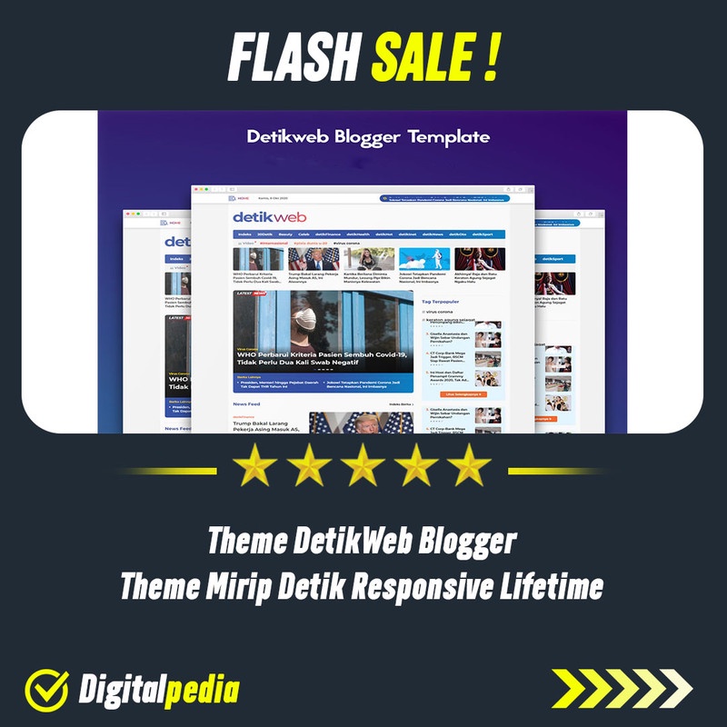 Detail Template Blogger Mirip Kompas Nomer 44