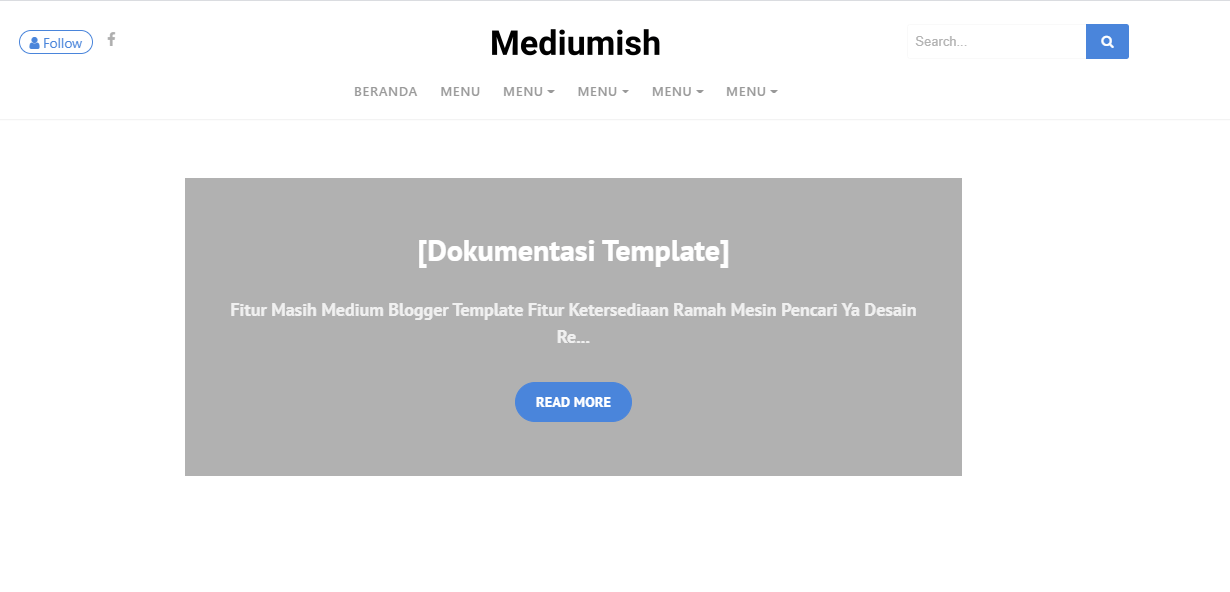 Detail Template Blogger Mirip Kompas Nomer 53