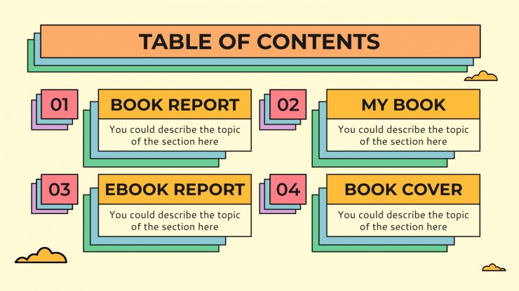 Detail Template Book Powerpoint Nomer 36