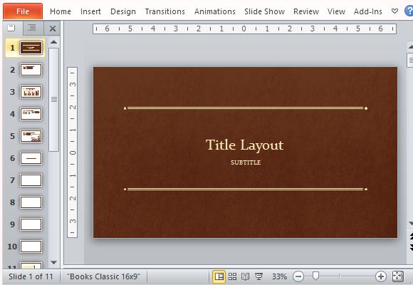 Detail Template Book Powerpoint Nomer 44