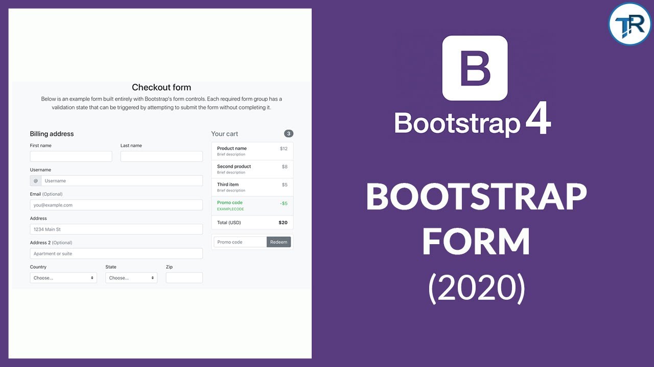 Detail Template Bootstrap 2020 Nomer 34