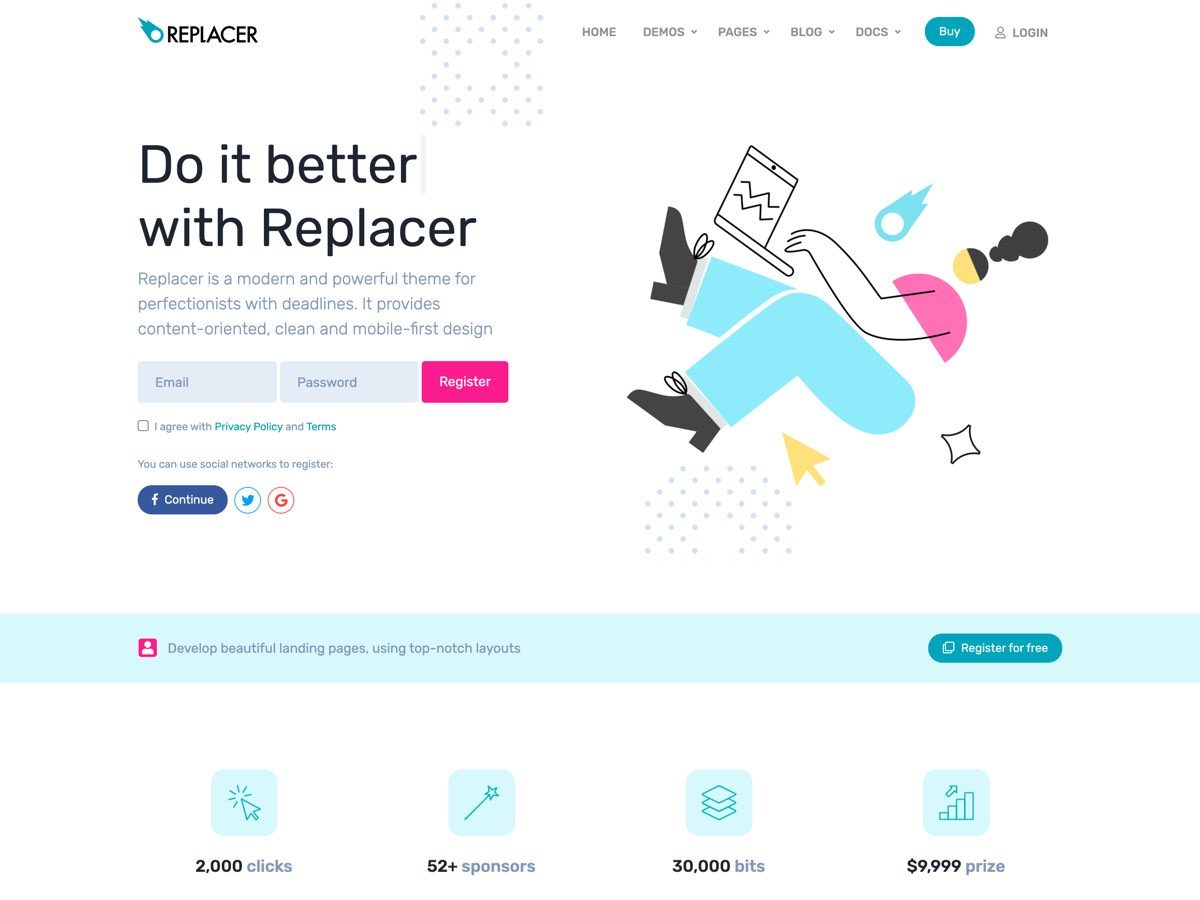 Detail Template Bootstrap 2020 Nomer 38