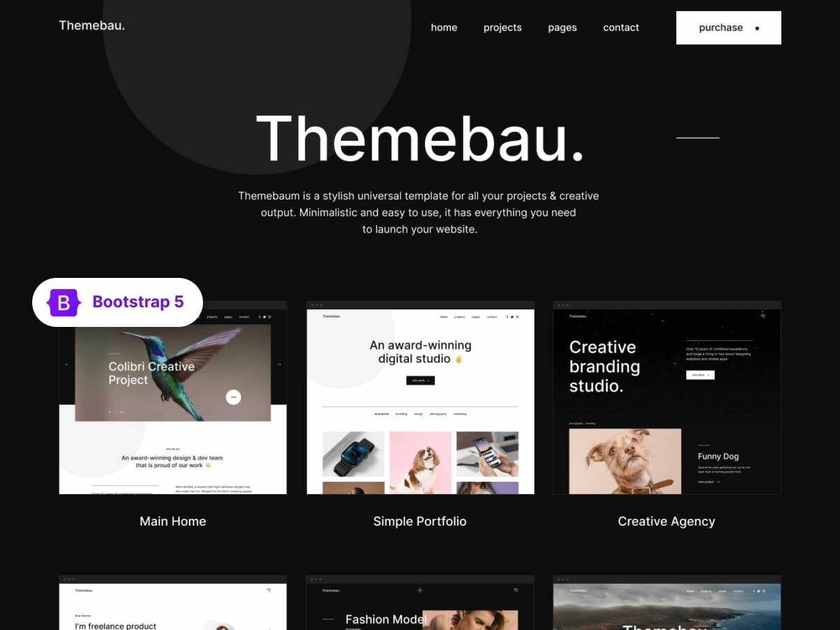 Detail Template Bootstrap 2020 Nomer 42