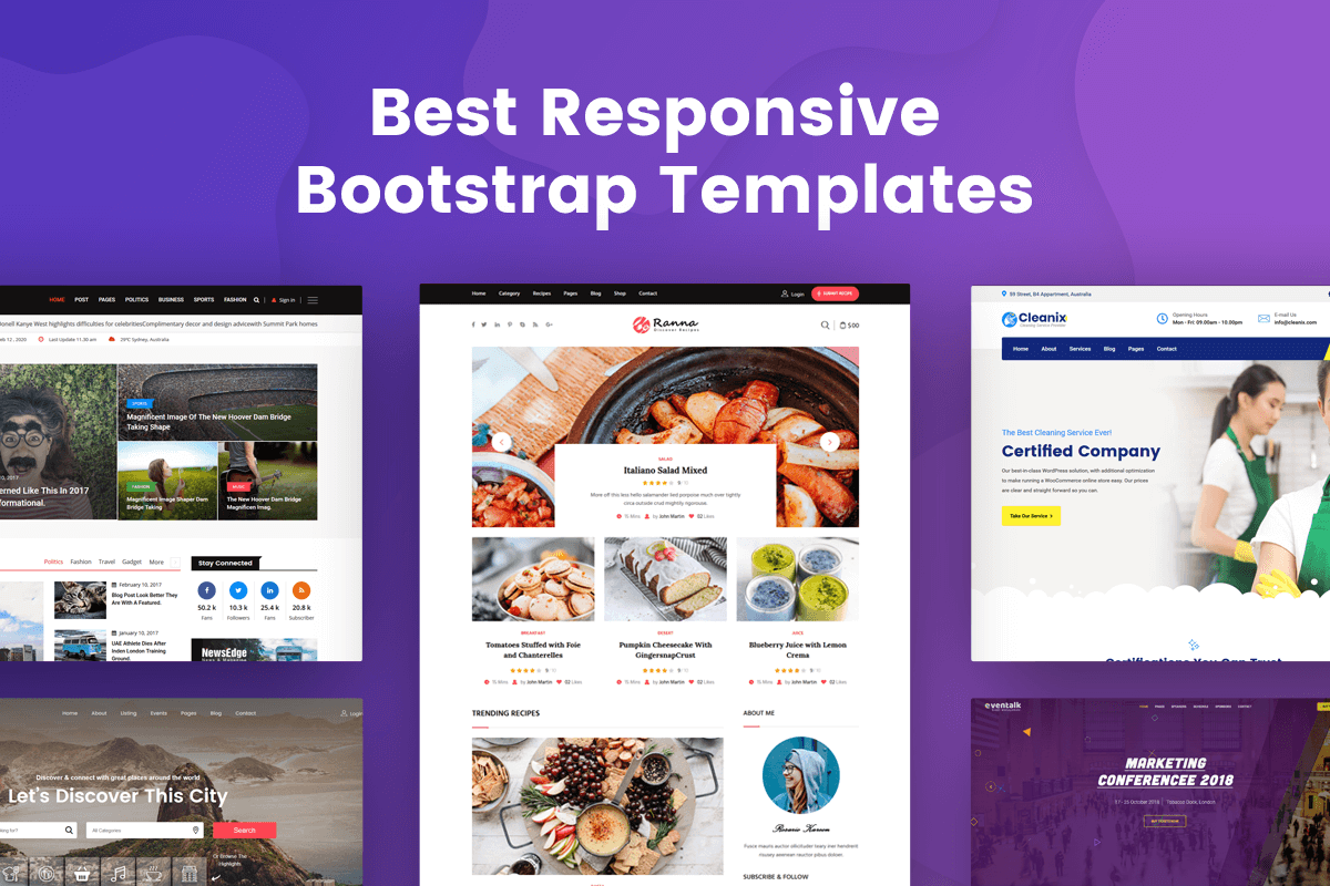 Detail Template Bootstrap 2020 Nomer 6