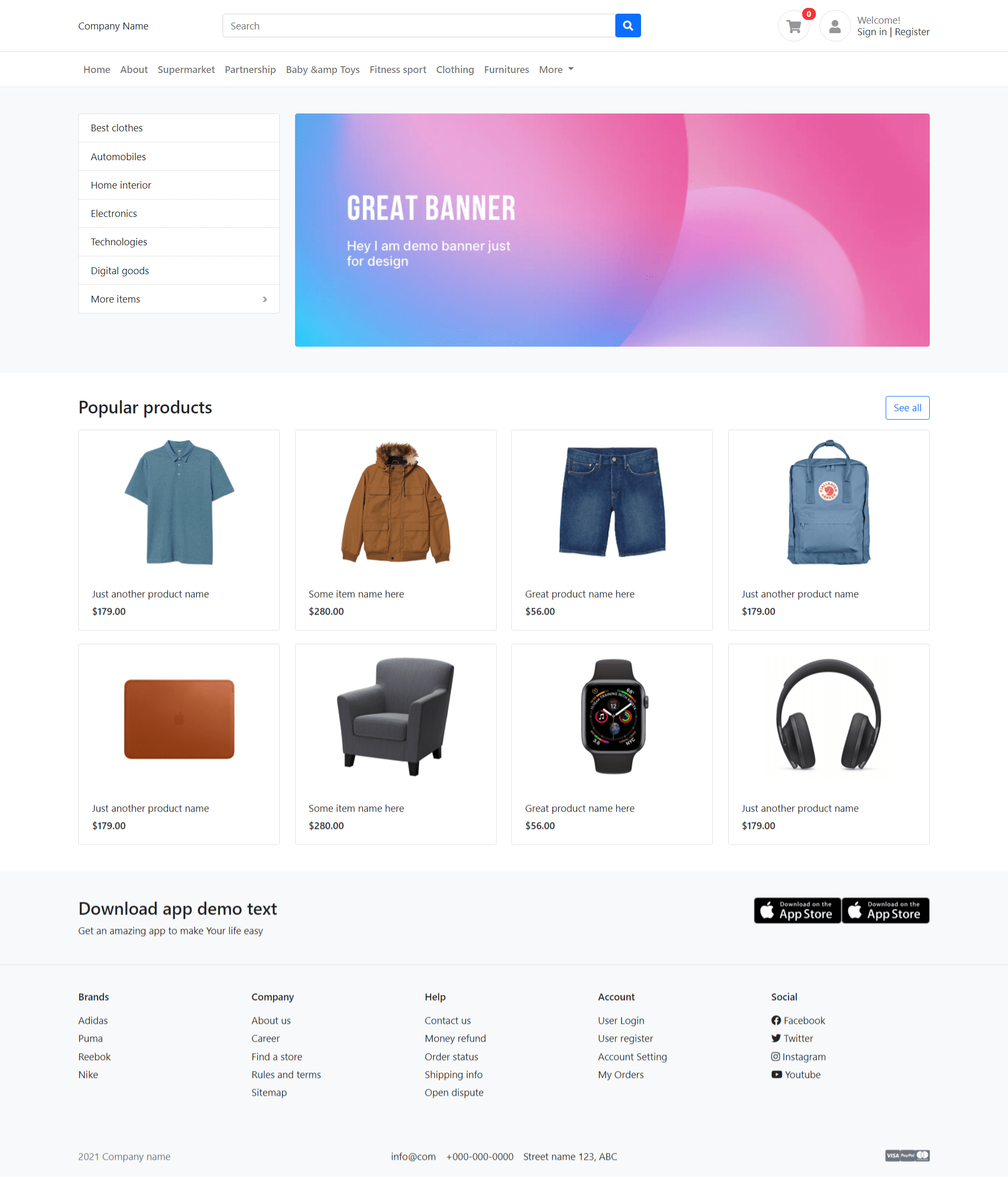Detail Template Bootstrap 5 Nomer 33
