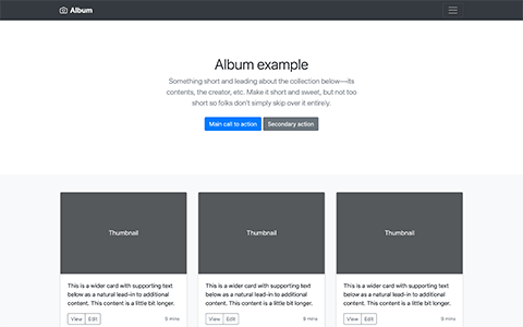 Detail Template Bootstrap 5 Nomer 36