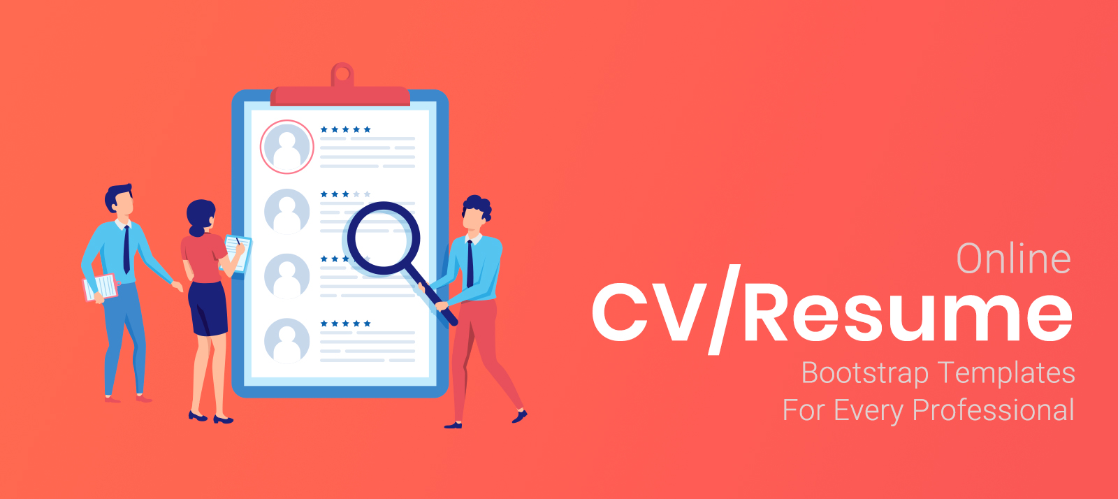 Detail Template Bootstrap Cv Nomer 34