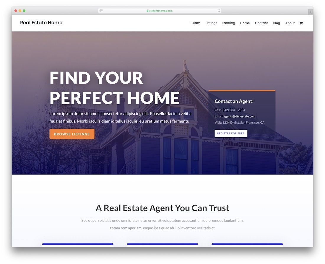 Detail Template Bootstrap Real Estate Nomer 14