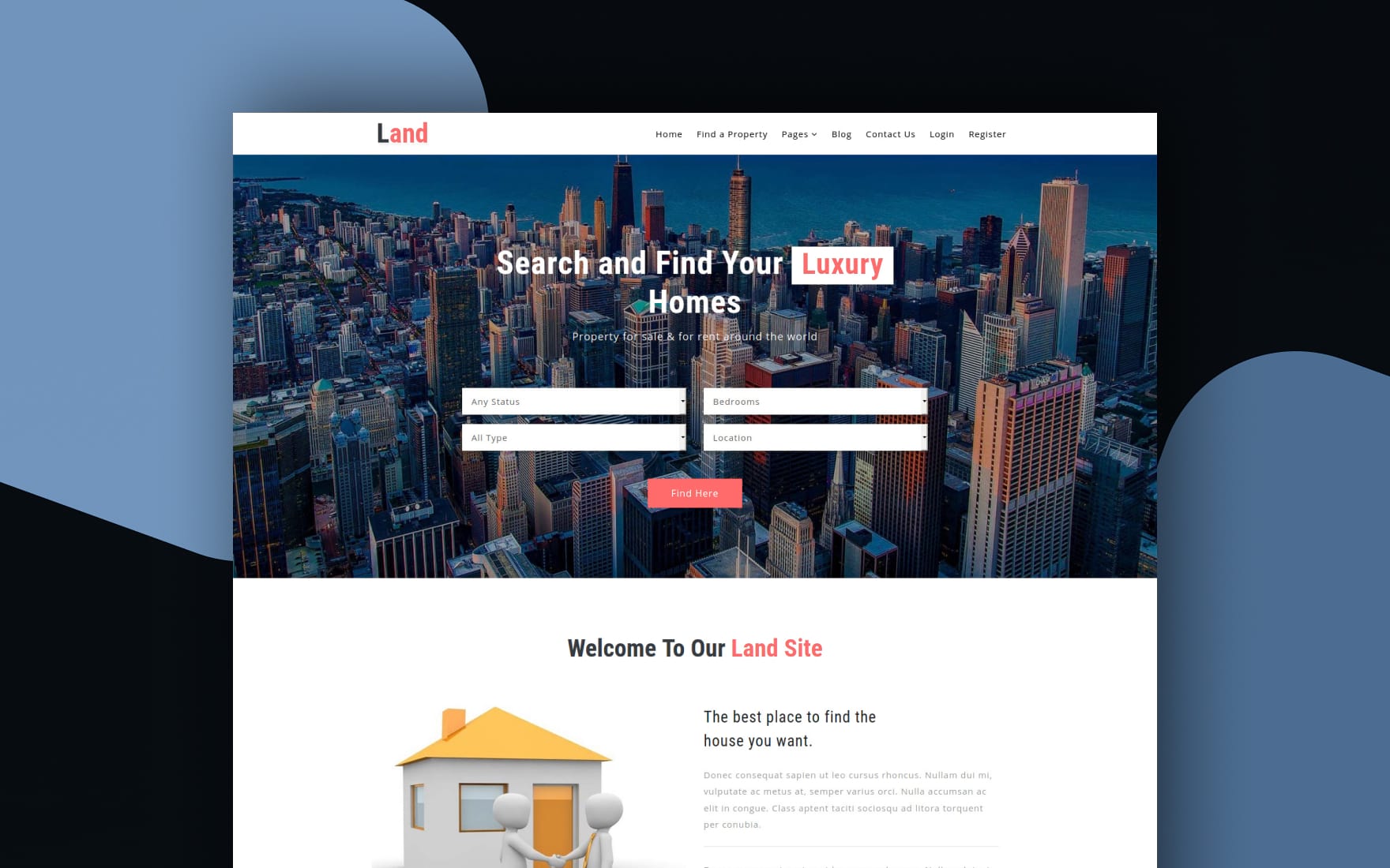 Detail Template Bootstrap Real Estate Nomer 16