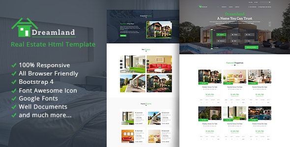 Detail Template Bootstrap Real Estate Nomer 38