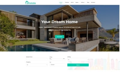 Detail Template Bootstrap Real Estate Nomer 45